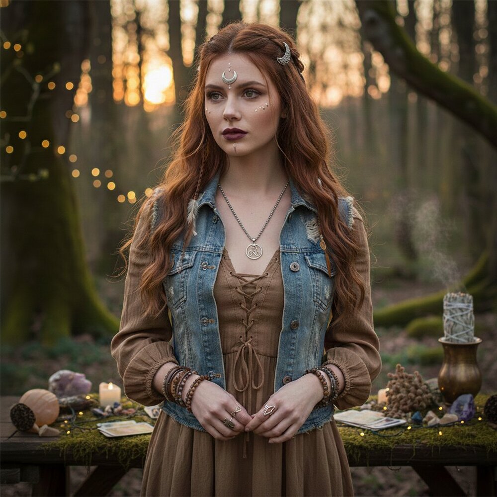 Silver Stainless Steel Triskelion Celtic Spiral Fashion Necklace Unisex NWOT - Picture 6 of 7